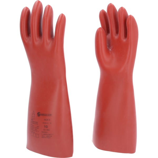KS Tools 117.0014 skyddshandske Isolerade handskar Röd Latex