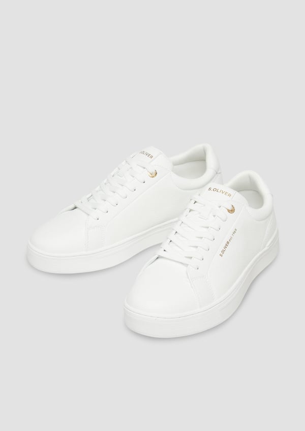 s.Oliver 2177846.0100.43 mode sneakers Hanstik Hvid