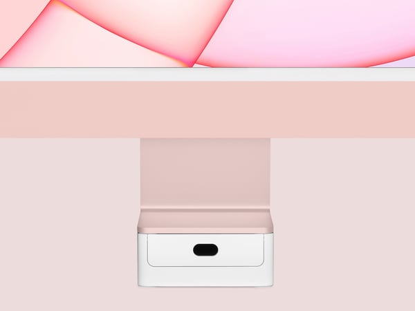 Rain Design MBASE 24IN IMAC IN WHITE Vit 61 cm (24")