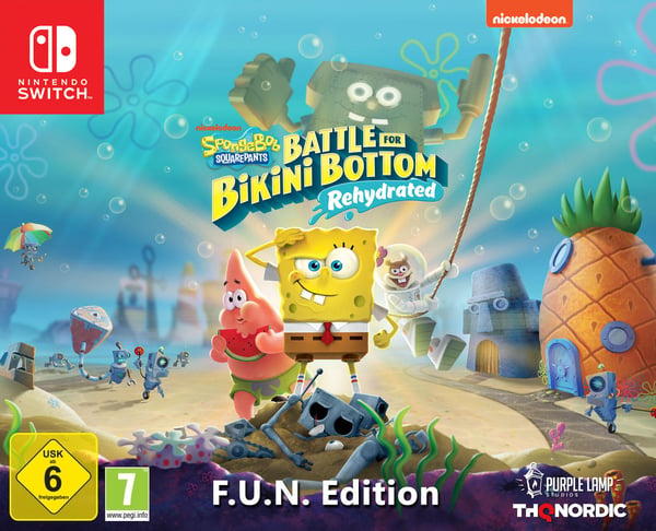 Miniatyrbillede 1 af 13: THQ Nordic Spongebob SquarePants : Battle for Bikini Bottom - Rehydrated - F.U.N Edition