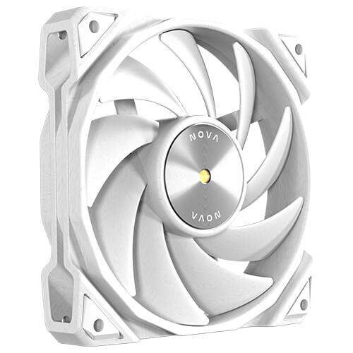 Miniatyrbillede 11 af 11: Antec Nova Computerkabinet Ventilator 12 cm Hvid 1 stk