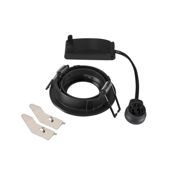 SLV SPOTLIGHT RUND 10W GU10 / SLV NEW TRIA 68 SVART 1007369