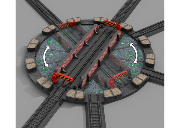 Miniatyrbild 5 av 6: Märklin 23402 delar och tillbehör till skalmodell Järnvägsspår