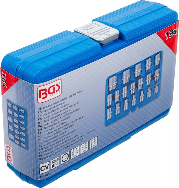 Miniatyrbild 7 av 7: BGS technic Socket Set eluttag