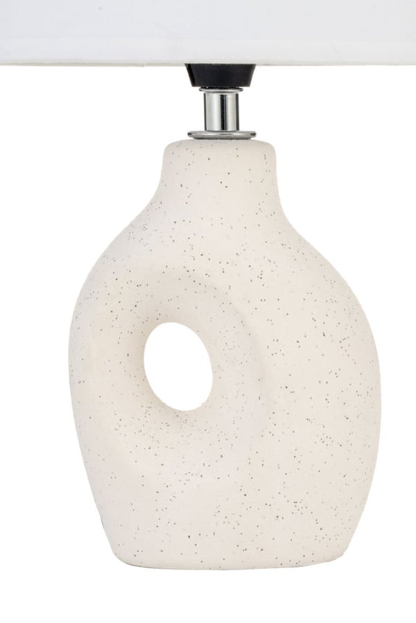 Paulmann Pure Crush pöytävalaisin E14 Beige, Valkoinen