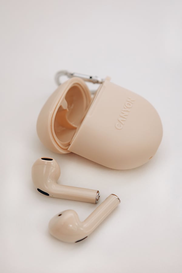 Miniatyrbillede 3 af 10: Canyon CNS-TWS6BE hovedtelefoner/headset True Wireless Stereo (TWS) Opkald/Musik/Sport/Hverdag Bluetooth Hvid