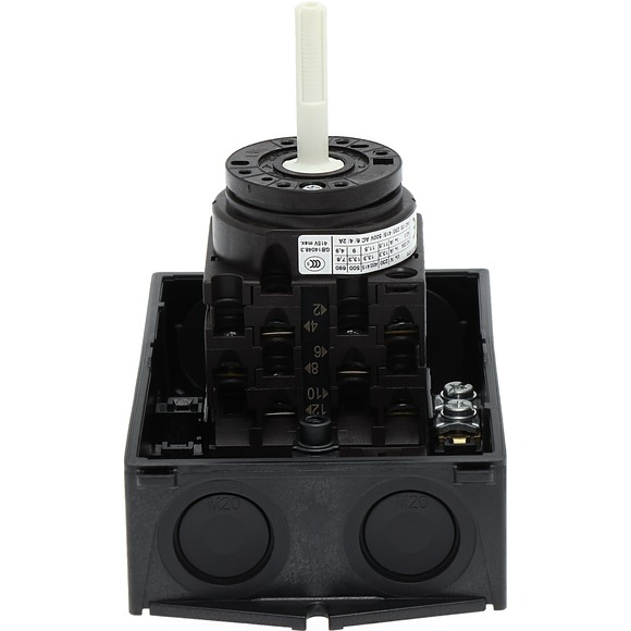 Eaton T0-3-8342/I1/SVB Vippekontakt 6P Rød, Hvid, Gul