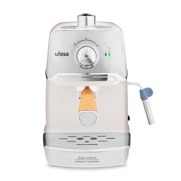 Miniatyrbild 1 av 4: Ufesa Cream CE7238 Halvautomatisk Espressomaskin 1,2 l