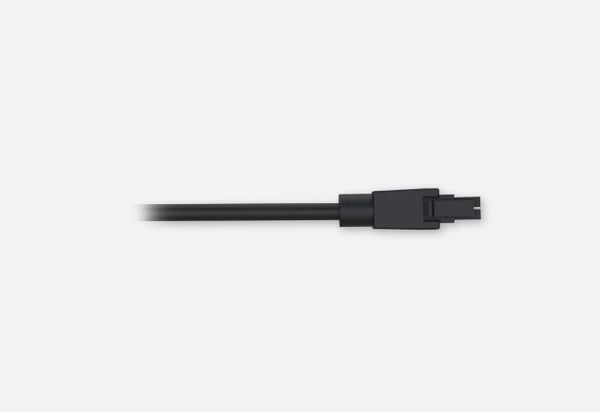 Teltonika 4-pin to 4-pin power cable Svart 1 m 4-stift