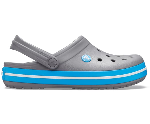 Crocs Crocband Blokeringer Unisex Grå, Blå, Hvid