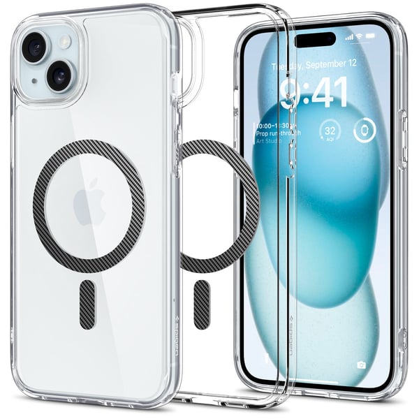 Miniatyrbild 1 av 8: Spigen Ultra Hybrid mobiltelefonfodral 17 cm (6.7") Mobilskal Transparent