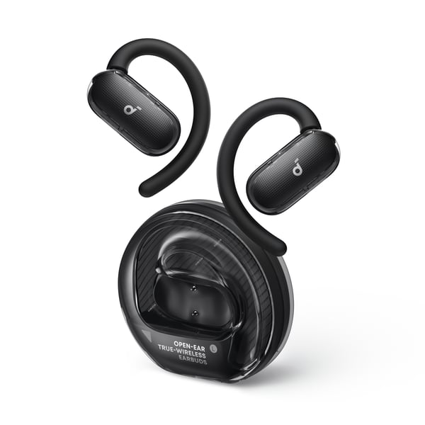 Soundcore V40I Hörlurar Trådlös Öppen öronmodell Samtal/musik Bluetooth Svart