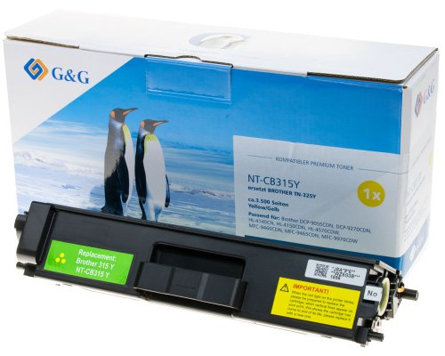 G&G NT-CB315Y tonerpatron 1 stk Kompatibel Gul