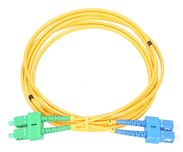 Miniatyrbillede 1 af 9: Extralink EX.9281 InfiniBand og fiberoptisk kabel 3 m SC FTTH Gul