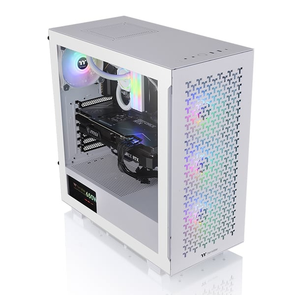Thermaltake CA-1S3-00M6WN-03 datorväskor Midi Tower Vit