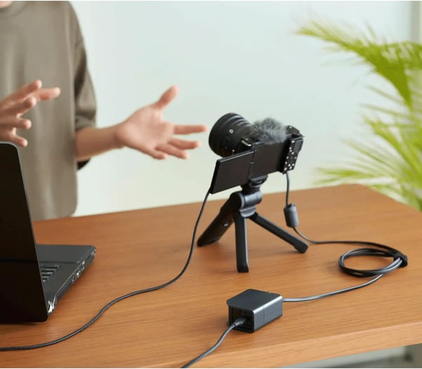 Miniatyrbillede 5 af 8: Sony DC-C1 Sort 1,6 m PoweredUSB