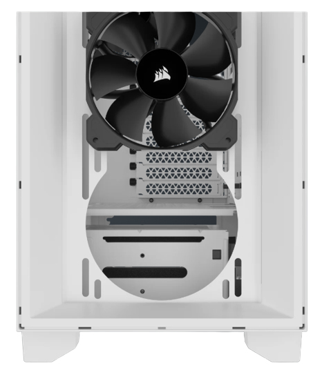Miniatyrbillede 13 af 14: Corsair CC-9011252-WW computeretui Midi Tower Hvid