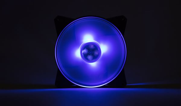 Cooler Master MasterFan Pro 140 Air Flow RGB Suoritin Tuuletin Musta, Läpinäkyvä