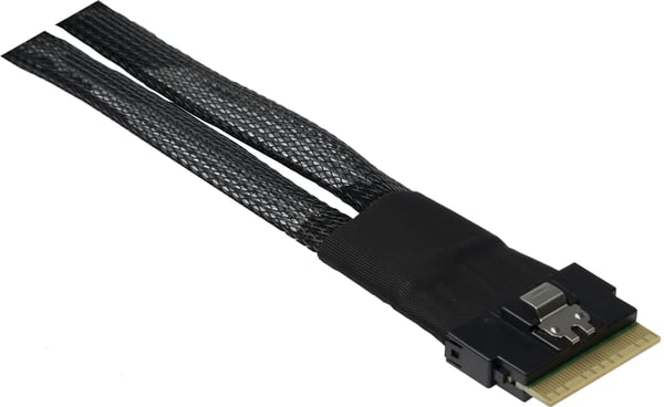 Inter-Tech Kabel SFF 8654-8x - 2x 8087 - Kabel