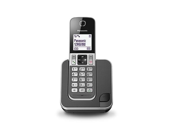 Miniatyrbillede 1 af 15: Panasonic KX-TGD310 DECT telefon Nummervisning Grå