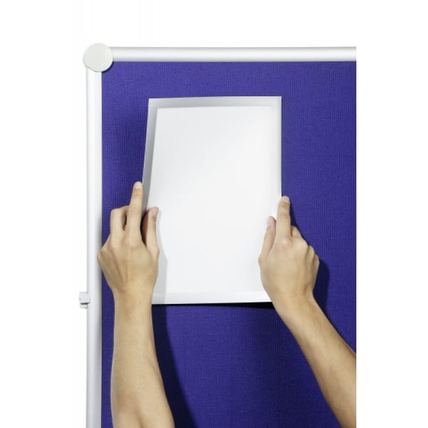 Miniatyrbild 2 av 6: Durable 496823 magnetisk ram A4 Grå