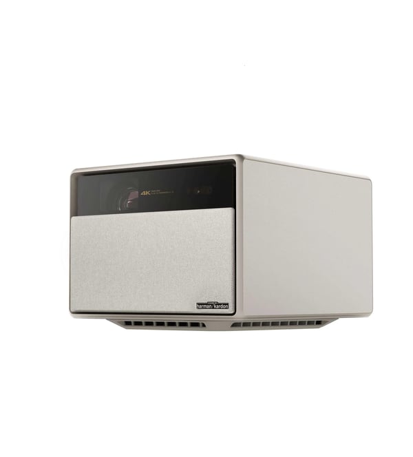 Miniatyrbillede 1 af 6: XGIMI HORIZON Ultra Standard-kast projektor DLP UHD 4K (3840x2160) 3D Beige, Sort