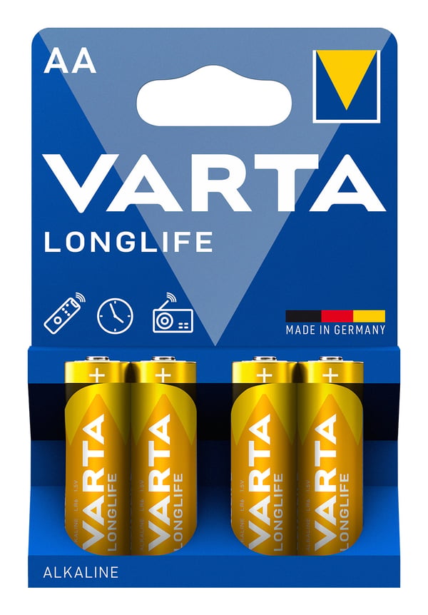 Pikkukuva 3 / 3: Varta 04106 Kertakäyttöinen akku AA Alkali