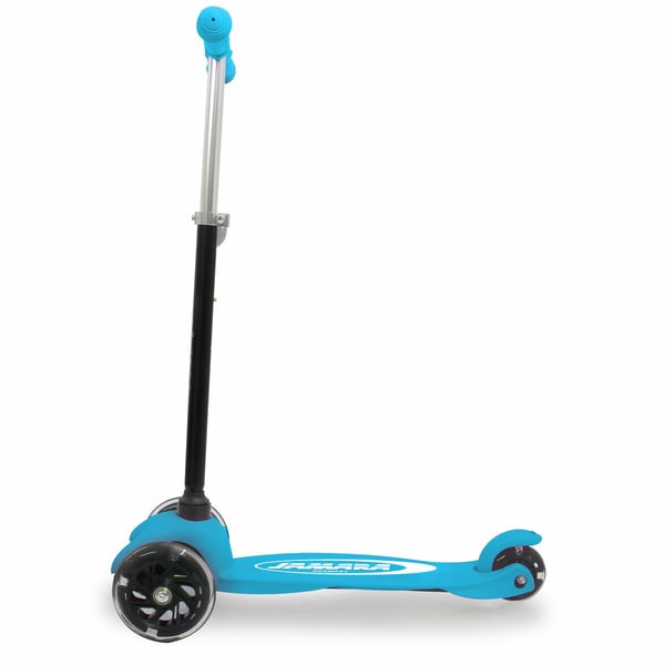 Miniatyrbillede 2 af 6: Jamara 461651 løbehjul Børn Trehjulet scooter Blå, Lyserød