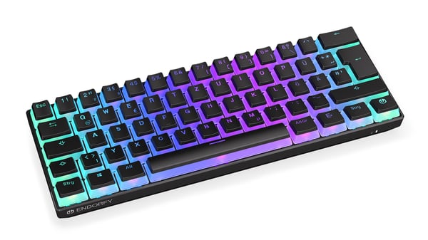 ENDORFY Thock Compact tangentbord Spela Trådlös RF + USB QWERTZ tyska