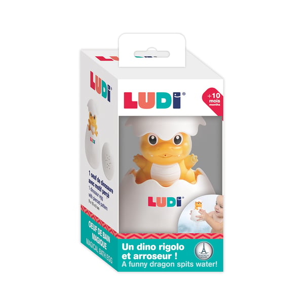 LUDI 40060 kylpylelu, lelu & tarra Monivärinen