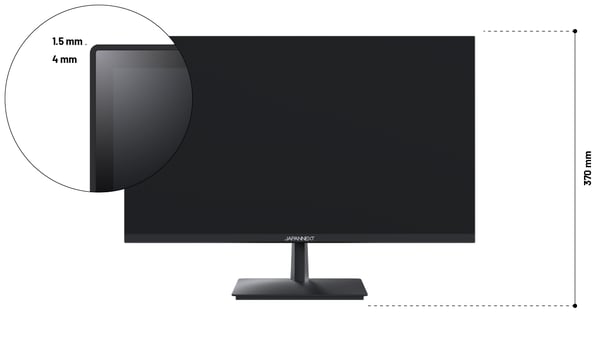 Miniatyrbillede 4 af 13: JAPANNEXT JN-I280UHD60F-P computerskærm 71,1 cm (28") 3840 x 2160 pixel 4K Ultra HD LCD Sort