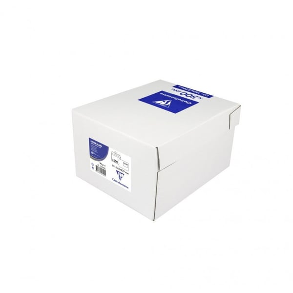 Miniatyrbild 3 av 3: Clairefontaine 10342C kuvert C4 (229 x 324 mm) Vit 500 styck