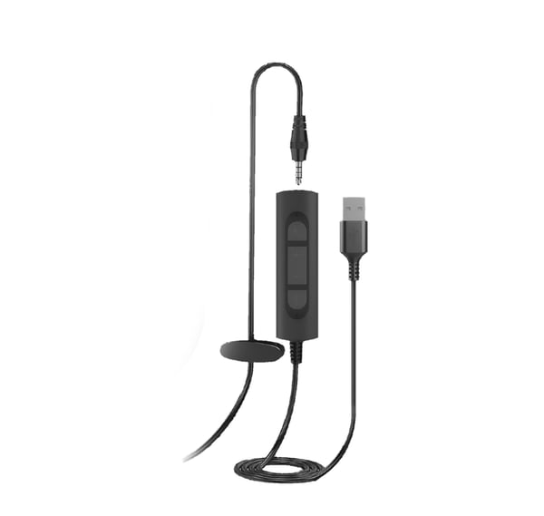 Axtel AXH-ONEUCD-35 kuulokkeet ja kuulokemikrofoni Langallinen Pääpanta Toimisto/puhelukeskus USB A-tyyppi Musta