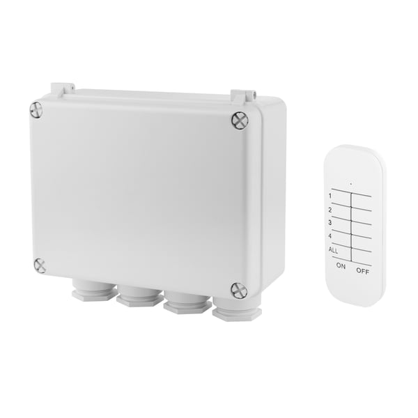 Miniatyrbillede 1 af 8: Smartwares SH4-99652 smart home lysstyringsenhed Trådløs Hvid