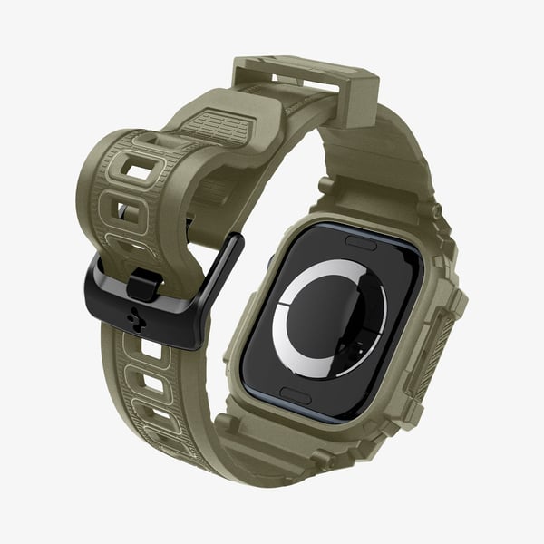 Miniatyrbillede 9 af 10: Spigen Rugged Armor Pro Boks Kaki Termoplastisk polyurethan (TPU)
