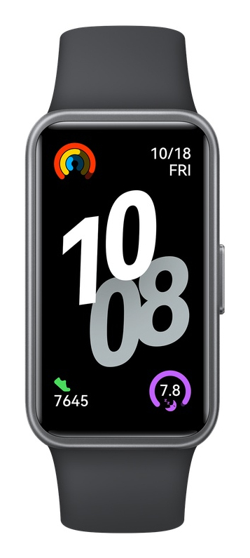 Miniatyrbillede 1 af 5: Huawei Band 10 AMOLED Aktivitetstracker til håndled 3,73 cm (1.47") Sort