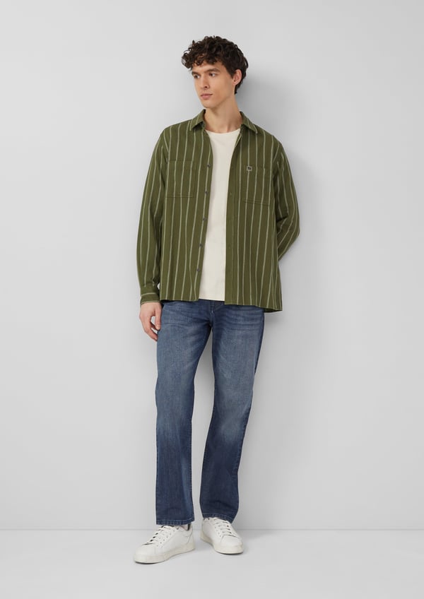 s.Oliver 2174261.79G4.3XL skjorte & top Langærmet Bomuld