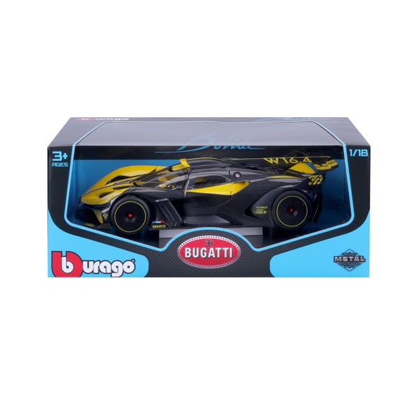BBURAGO Bugatti Bolide 1:18 Modellsuperbil Förmonterad