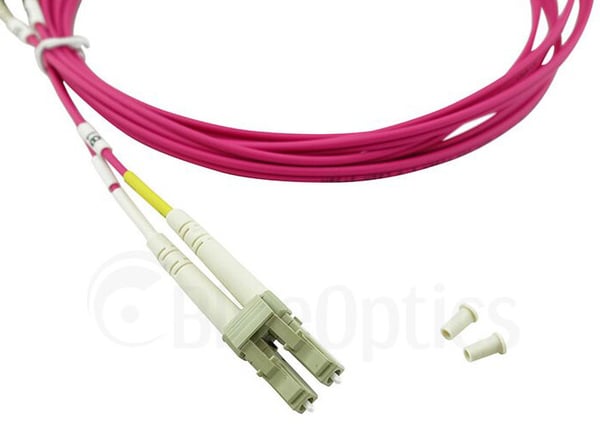 Miniatyrbillede 2 af 5: BlueOptics QK735A InfiniBand og fiberoptisk kabel 15 m LC Lyserød