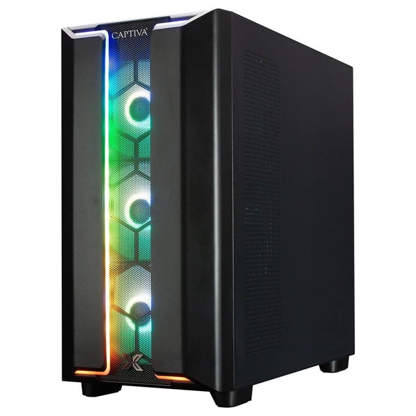 CAPTIVA 94090 PC/arbejdsstation AMD Ryzen™ 7 7700X 32 GB DDR5-SDRAM 1 TB SSD NVIDIA GeForce RTX 5060 Ti Windows 11 Home Sort