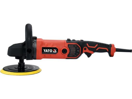 Yato YT-82196 transportabel slibemaskine Excentersliber 3500 rpm Sort, Orange 1400 W