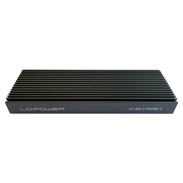 Miniatyrbild 5 av 10: LC-Power LC-M2-C-NVME-3 Hölje för lagringsenheter SSD-inkapsling Svart M.2