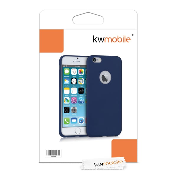 Miniatyrbillede 4 af 5: kwmobile 33100.17 mobiltelefon etui 11,9 cm (4.7") Cover Blå