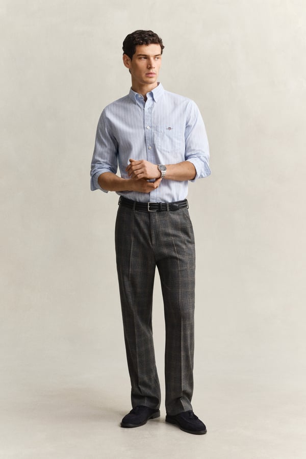 Miniatyrbild 5 av 7: Gant 3262031-455 Skjorta Button down-krage Långärmad Bomull