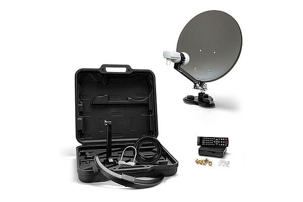 Miniatyrbillede 3 af 3: Xoro SAT200301 satellitantenne 10,7 - 12,75 GHz Anthracit