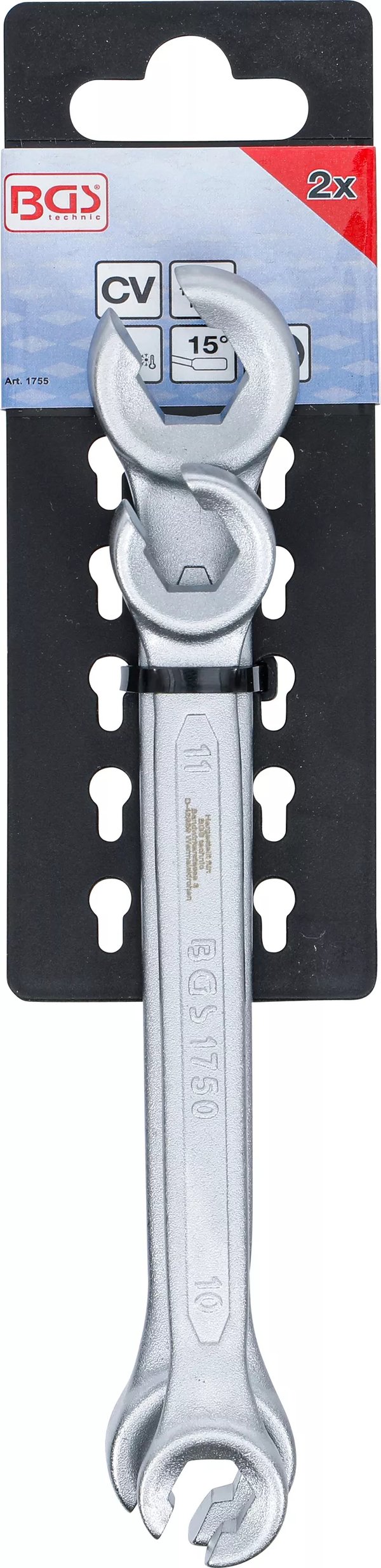 Miniatyrbild 4 av 4: BGS technic Double Ring Spanner Set