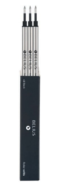Belius BB318 kynän musteen täyttöpakkaus Musta 1 kpl