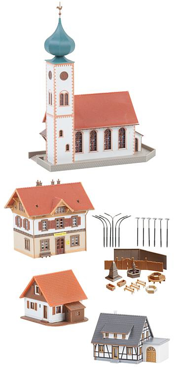Miniatyrbillede 1 af 3: FALLER 282777 skalamodell dele og tilbehør