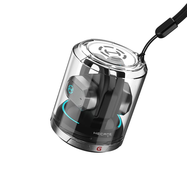 Miniatyrbillede 6 af 6: Edifier AIR 2 Headset Trådløs Ørekrog Spil Bluetooth Sort