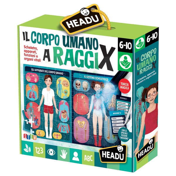 Miniatyrbillede 3 af 4: Headu IT21543 puslespil 84 stk Videnskab